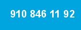 910 846 11 92 910 846 11 92